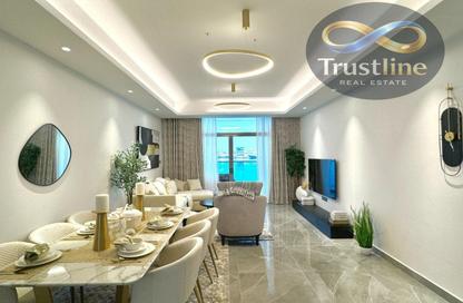 Apartment - 3 Bedrooms - 4 Bathrooms for sale in Ajman Creek Towers - Al Rashidiya 1 - Al Rashidiya - Ajman