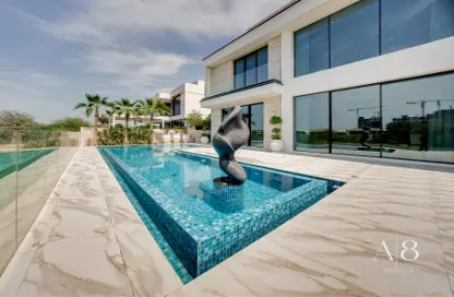 Villa - 6 Bedrooms - 7 Bathrooms for rent in Emerald Hills - Dubai Hills Estate - Dubai