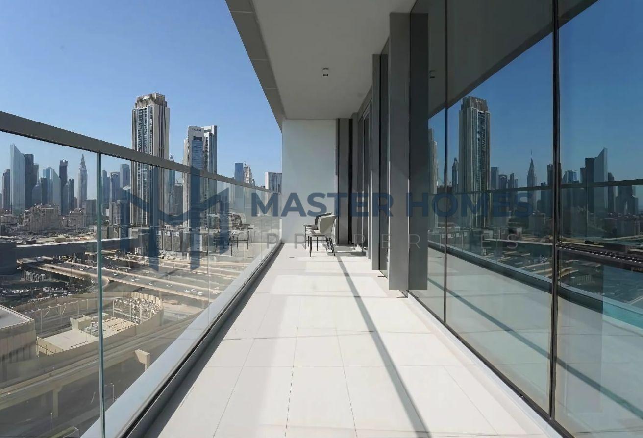 Burj Khalifa View | Spacious 2BR | Modern Interior photo 14