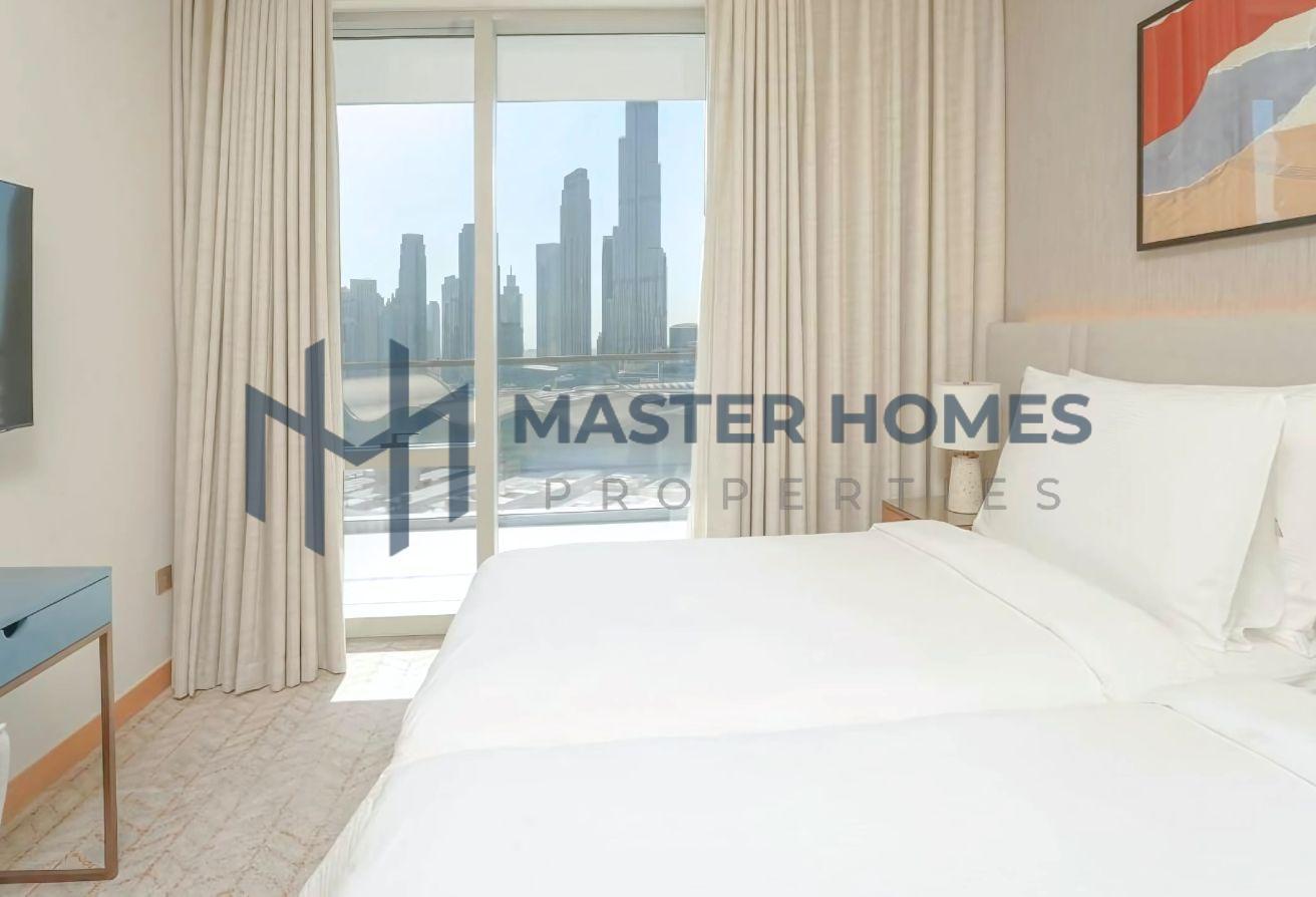 Burj Khalifa View | Spacious 2BR | Modern Interior photo 9