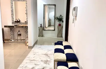 Apartment - 2 Bedrooms - 2 Bathrooms for rent in Beach Tower 2 - Al Khan Lagoon - Al Khan - Sharjah