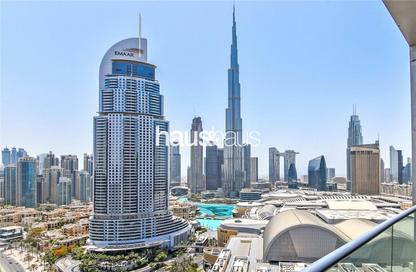 شقة - غرفة نوم - 2 حمامات للايجار في العنوان رزيدنس فاونتن فيوز  2 - العنوان رزيدنس فاونتن فيوز - وسط مدينة دبي - دبي