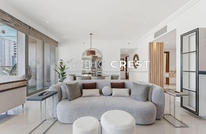 Apartment - 2 - 3 for rent in Boulevard Point - Downtown Dubai - Dubai