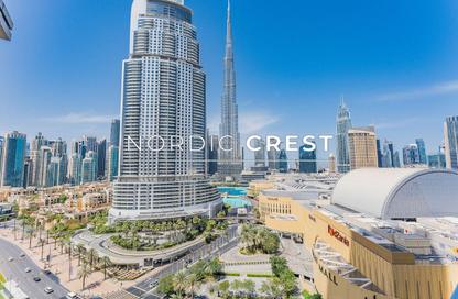 Apartment - 2 - 3 for rent in Boulevard Point - Downtown Dubai - Dubai