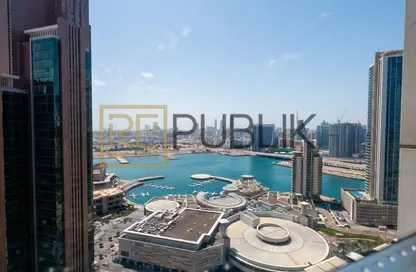 Apartment - 2 Bedrooms - 3 Bathrooms for rent in Marina Blue Tower - Marina Square - Al Reem Island - Abu Dhabi