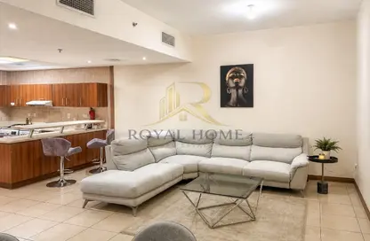 Apartment - 1 Bedroom - 2 Bathrooms for rent in Sulafa Tower - Dubai Marina - Dubai
