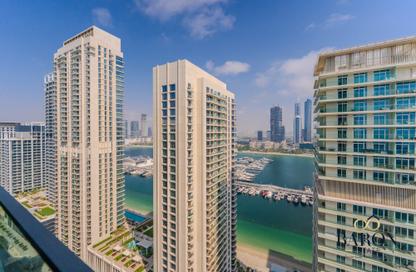 شقة - 2 غرف نوم - 2 حمامات للايجار في برج Beach Vista 1 - بيتش فيستا - إعمار بيتشفرونت - دبي هاربور - دبي