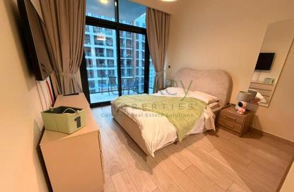 Apartment - Studio - 1 Bathroom for rent in Azizi Riviera 48 - Azizi Riviera - Meydan One - Meydan - Dubai