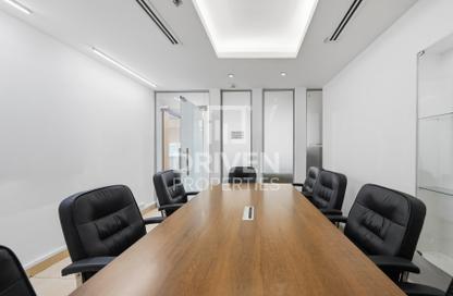 Office Space - Studio - 1 Bathroom for rent in Clover Bay Tower - Business Bay - Dubai