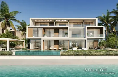 Villa - 7 Bedrooms - 7+ Bathrooms for sale in Palm Jebel Ali- Frond P - Palm Jebel Ali - Dubai