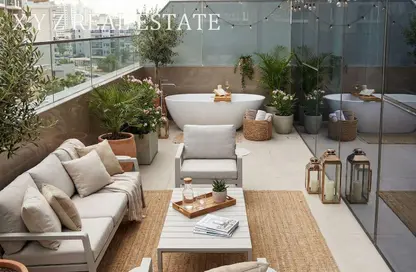 Apartment - 1 Bedroom - 2 Bathrooms for rent in Adhara Star - Arjan - Dubai