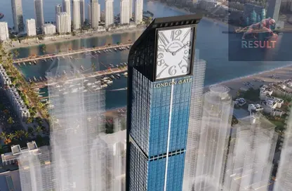 Apartment - 2 Bedrooms - 2 Bathrooms for sale in Aeternitas Tower - Dubai Marina - Dubai