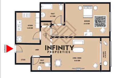 Apartment - 1 Bedroom - 2 Bathrooms for sale in Gulfa Towers - Al Rashidiya 1 - Al Rashidiya - Ajman Apartment - 1 Bedroom - 2 Bathrooms for sale in Gulfa Towers - Al Rashidiya 1 - Al Rashidiya - Ajman
