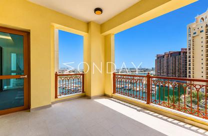 Apartment - 2 Bedrooms - 3 Bathrooms for rent in Marina Residences 5 - Marina Residences - Palm Jumeirah - Dubai