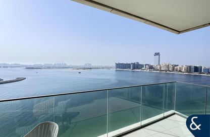 شقة - 3 غرف نوم - 4 حمامات للايجار في برج Beach Vista 2 - بيتش فيستا - إعمار بيتشفرونت - دبي هاربور - دبي