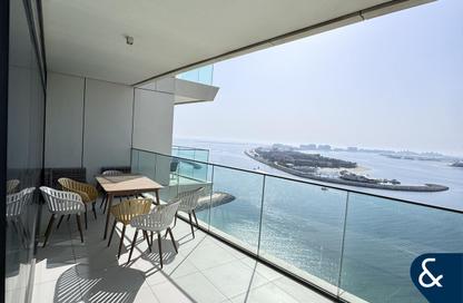 شقة - 3 غرف نوم - 4 حمامات للايجار في برج Beach Vista 2 - بيتش فيستا - إعمار بيتشفرونت - دبي هاربور - دبي