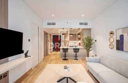 Apartment - 1 - 2 for rent in Elegance by Chaimaa - District 18 - Jumeirah Village Circle - Dubai
