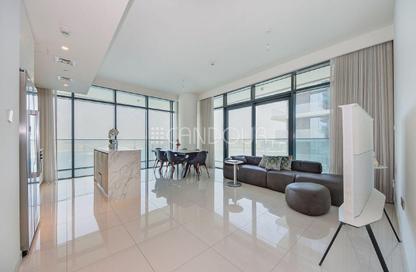 شقة - 3 غرف نوم - 4 حمامات للايجار في برج Beach Vista 2 - بيتش فيستا - إعمار بيتشفرونت - دبي هاربور - دبي