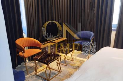 Apartment - Studio - 1 Bathroom for rent in Corniche Tower - Ajman Corniche Road - Ajman