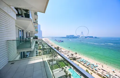 Apartment - 3 Bedrooms - 4 Bathrooms for rent in La Vie - Jumeirah Beach Residence - Dubai