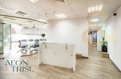 Office Space - Studio - 1 Bathroom for rent in North Tower - Emirates Financial Towers - DIFC - Dubai