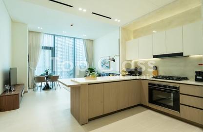 Apartment - 1 Bedroom - 2 Bathrooms for rent in Binghatti Royale - District 18 - Jumeirah Village Circle - Dubai
