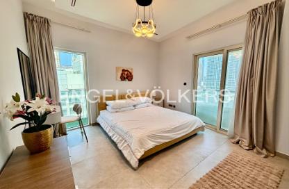 Apartment - 2 - 1 for rent in Marina View Tower A - Marina View - Dubai Marina - Dubai