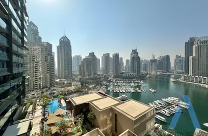 شقة - 2 غرف نوم - 3 حمامات للايجار في بوابة المارينا 2 - مارينا جيت - دبي مارينا - دبي