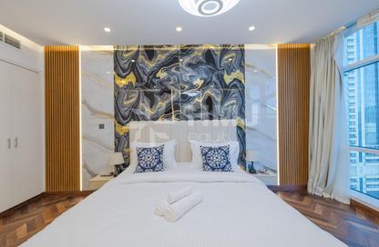 Apartment - 1 Bedroom - 2 Bathrooms for rent in MAG 218 - Dubai Marina - Dubai