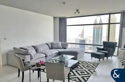 شقة - غرفة نوم - 2 حمامات للايجار في برج إندكس - مركز دبي المالي العالمي - دبي