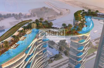 Apartment - 3 Bedrooms - 4 Bathrooms for sale in Tower A - Damac Bay - Dubai Harbour - Dubai