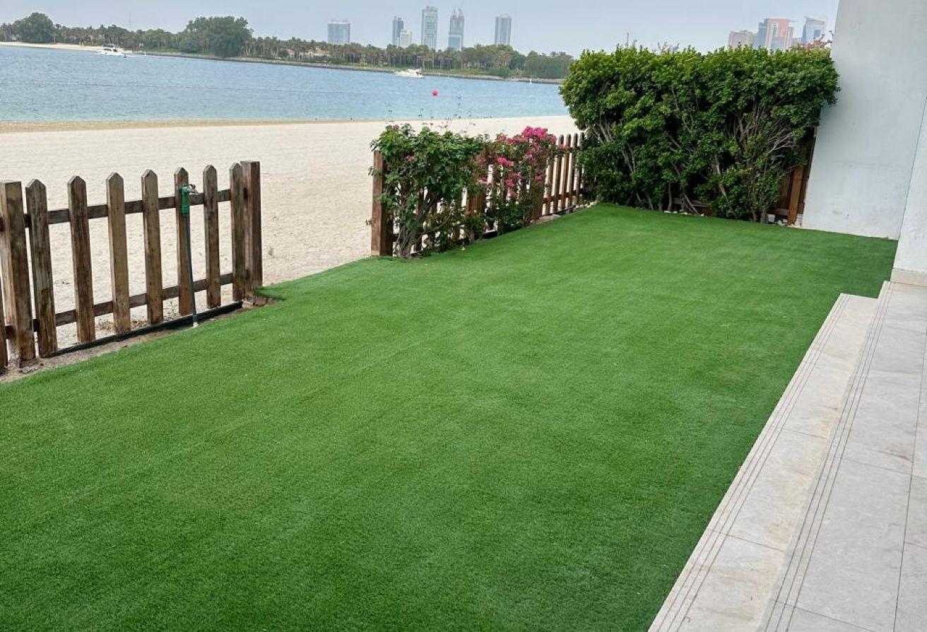 Beachfront Corner Villa | Burj Al Arab View photo 9
