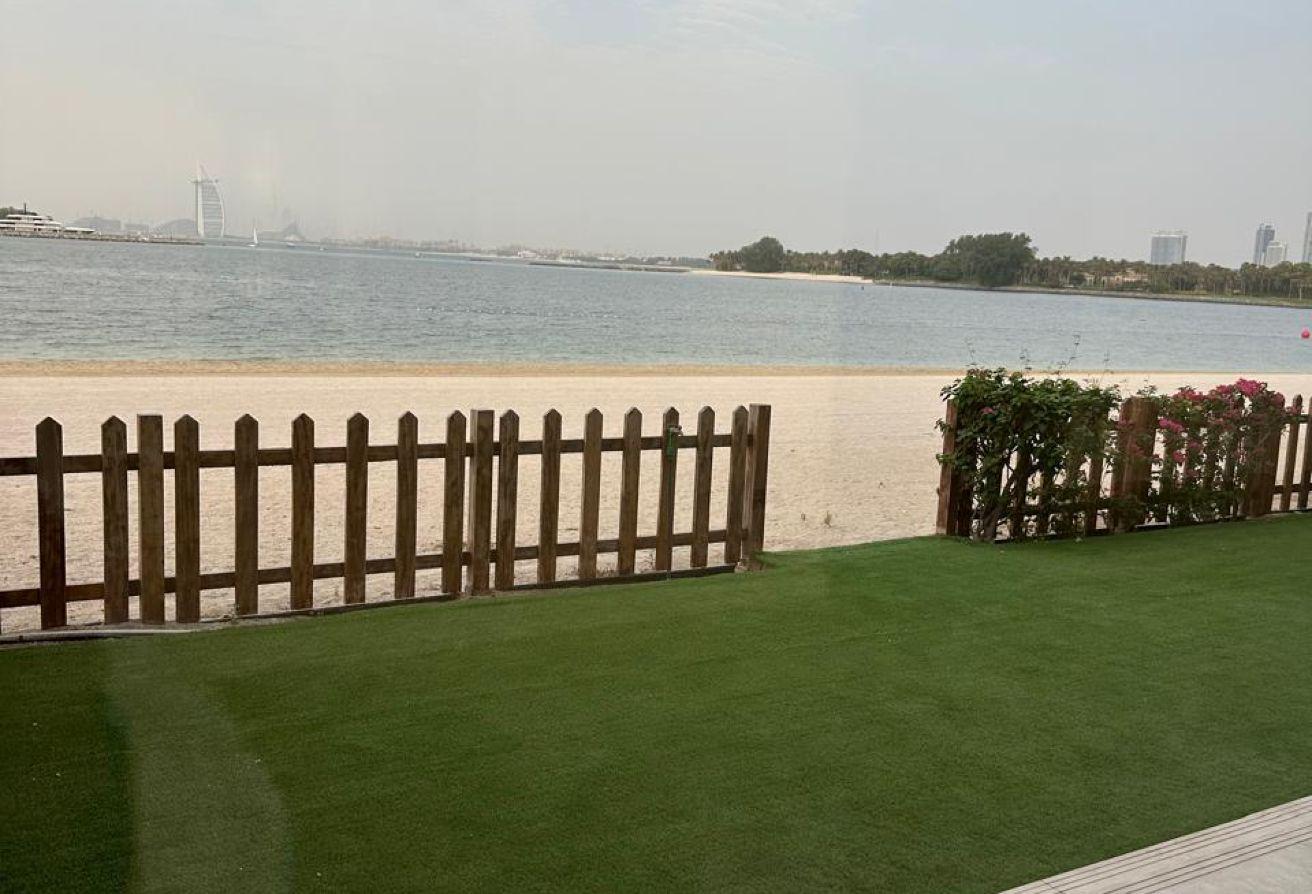 Beachfront Corner Villa | Burj Al Arab View photo 6