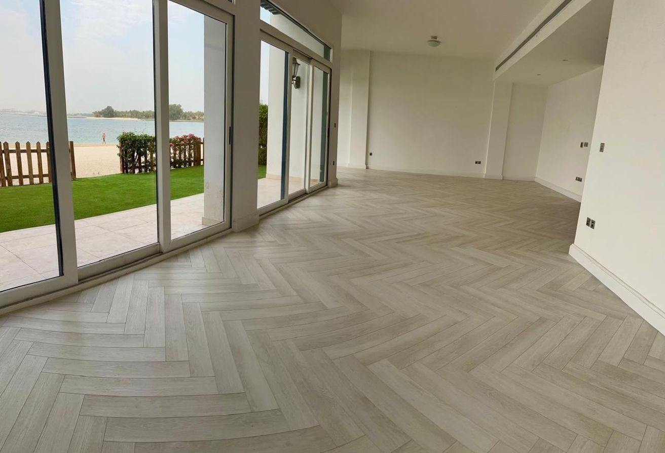 Beachfront Corner Villa | Burj Al Arab View photo 7