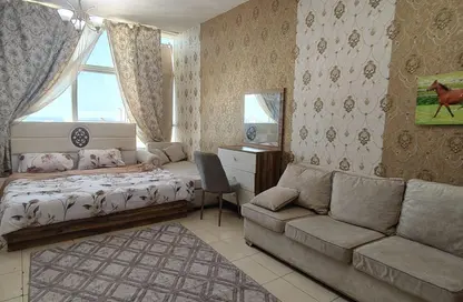 Apartment - Studio - 1 Bathroom for rent in Orient Tower 1 - Orient Towers - Al Bustan - Ajman