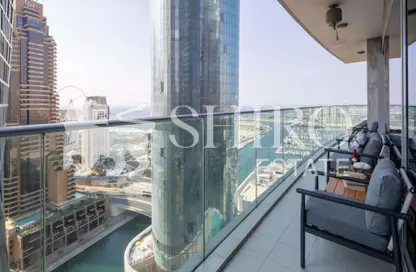 Apartment - 2 Bedrooms - 3 Bathrooms for sale in Damac Heights - Dubai Marina - Dubai