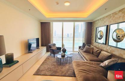 شقة - 2 غرف نوم - 2 حمامات للايجار في برج Palace Beach ريزيدنس 1 - بالاس بيتش ريزيدنس - إعمار بيتشفرونت - دبي هاربور - دبي