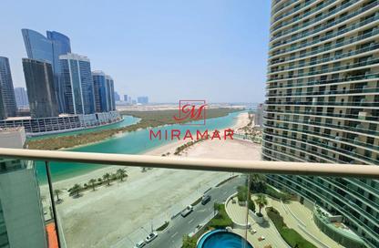 Apartment - 1 Bedroom - 2 Bathrooms for rent in Beach Towers - Shams Abu Dhabi - Al Reem Island - Abu Dhabi