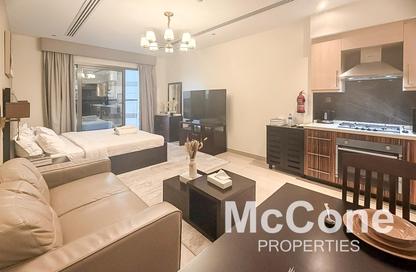 Apartment - Studio - 1 Bathroom for rent in Elite Downtown Residence 1 - Elite Downtown Residence - Downtown Dubai - Dubai