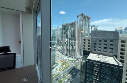 Office Space - Studio - 1 Bathroom for rent in The Binary Tower - Business Bay - Dubai