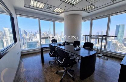 Office Space - Studio - 1 Bathroom for rent in Churchill Executive Tower - Churchill Towers - Business Bay - Dubai