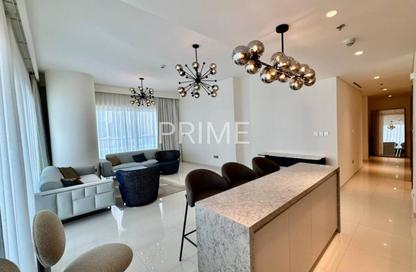 Apartment - 2 - 3 for rent in Grand Bleu Tower 1 - Emaar Beachfront - Dubai Harbour - Dubai