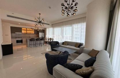 Apartment - 2 - 3 for rent in Grand Bleu Tower 1 - Emaar Beachfront - Dubai Harbour - Dubai