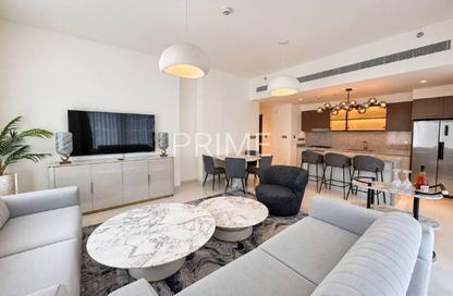 Apartment - 2 - 3 for rent in Grand Bleu Tower 1 - Grand Bleu - Emaar Beachfront - Dubai Harbour - Dubai