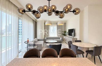 Apartment - 2 - 3 for rent in Grand Bleu Tower 1 - Grand Bleu - Emaar Beachfront - Dubai Harbour - Dubai