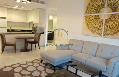 Apartment - 1 - 2 for rent in Ghalia Tower - District 18 - Jumeirah Village Circle - Dubai