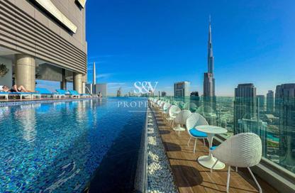 Apartment - 1 Bedroom - 2 Bathrooms for rent in Paramount Tower Hotel and Residences - Business Bay - Dubai Apartment - 1 Bedroom - 2 Bathrooms for rent in Paramount Tower Hotel and Residences - Business Bay - Dubai