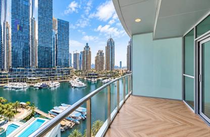 Apartment - 3 - 3 for rent in Marina Terrace - Dubai Marina - Dubai