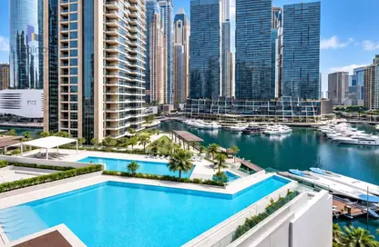 Apartment - 3 Bedrooms - 3 Bathrooms for rent in Marina Terrace - Dubai Marina - Dubai