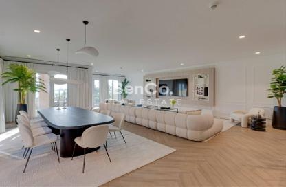 Villa - 5 Bedrooms - 7 Bathrooms for rent in Sur La Mer 2 - Sur La Mer - La Mer - Jumeirah - Dubai